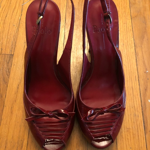 Vintage Linea Paolo Red Heel - Picture 4 of 5